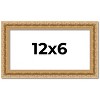 PosterPalooza | Panoramic Refined Gold Picture Frame - UV Acrylic, Foam Board Backing, Hanging Hardware - 2 of 4