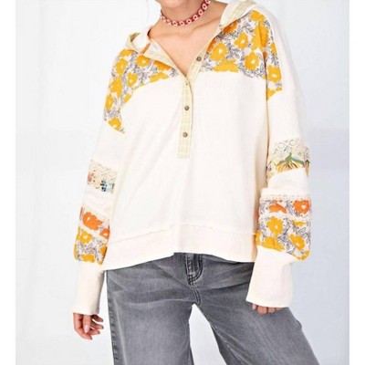 Women's Marley Pullover Hooded Top - Easel