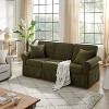 MINIMORE Modern Style 87.4"W Fiona 3Seater Sliper Cover Classic Sofa - 2 of 4