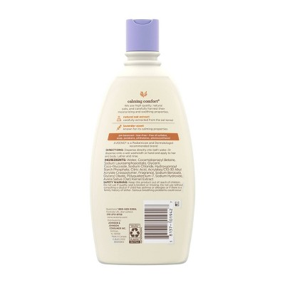 Aveeno Baby Nighttime Calming Comfort Bath, Body &#38; Hair Wash - Lavender and Vanilla Scent - 18 fl oz_4