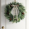4ct Christmas Fabric Bows Ivory Faux Velvet - Wondershop™ - 2 of 3