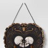 19" Talking Skulls Frame Halloween Decorative Prop Black - Hyde and EEK! Boutique™ - 4 of 4