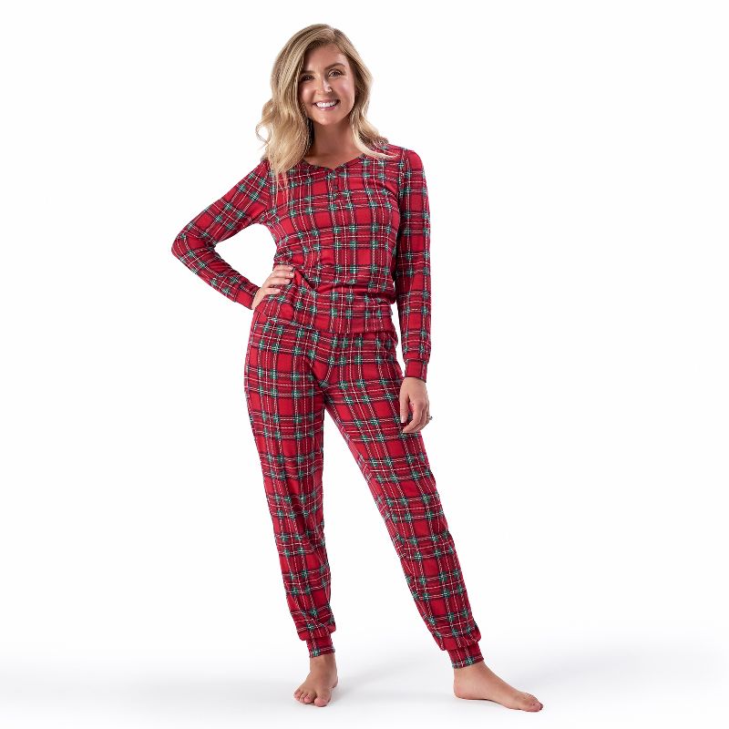 Gerber Holiday Family Pajamas Womens' Pajamas, 2-Piece, 2 of 10
