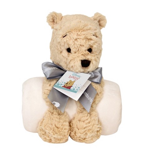 Lambs & Ivy Disney Baby Classic Winnie The Pooh Blanket & Plush Baby Gift  Set : Target