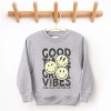 The Juniper Shop SmileyWorld Good Times Great Vibes  Youth Sweatshirt - 3 of 4
