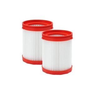 Nispira VF320H HEPA Vacuum Filter Replacement. For BOSCH 18V 2.6-Gallon Wet/Dry Vacuum Cleaner GAS18V-3/GAS18V-10L | 2 Pack - 1 of 4