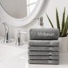 Arkwright Makeup Remover Fingertip Towels (Pack of 6) - Soft Coral Fleece Microfiber - 4 of 4