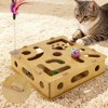 Unique Bargains Cat Toys for Indoor Cats Wood Color 1 Set - 4 of 4