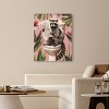 Art Remedy Raccoon Tropical Bathroom Tropical Bathroom Wall Art Unframed - 2 of 4