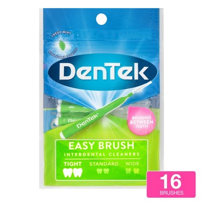 DenTek Easy Brush Interdental Cleaners for Tight Teeth - 16ct