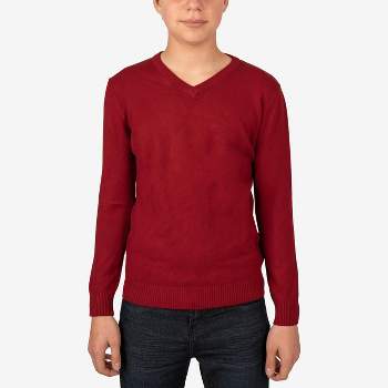 X RAY Boy's Basic V-Neck Sweater