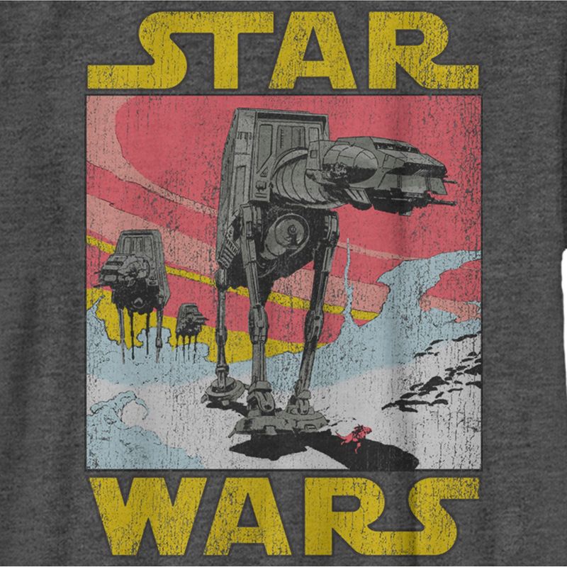 Boy's Star Wars: The Empire Strikes Back AT-AT Scene T-Shirt, 2 of 6