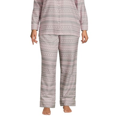 lands end fleece pajama pants