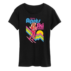 Women's - Barbie - Retro Apres Ski-Women's Short Sleeve Graphic T-Shirt Short Sleeve Graphic T-Shirt - 1 of 4