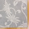 Reyn Spooner 7'8"x10' Kona Coast Polynesian Pareau Flatweave Indoor Outdoor Accent Rug Gray: Woven Polypropylene, Fade-Resistant - 2 of 4