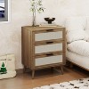 Dexmalle 3 Drawer Cabinet Nightstand for bedroom - 3 of 4