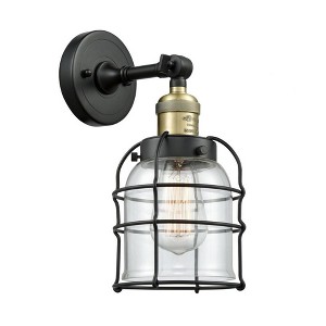 Bell Cage - 1 Light Wall Sconce In Traditional Style-12 Inches Tall and 6 Inches Wide - 1 of 1