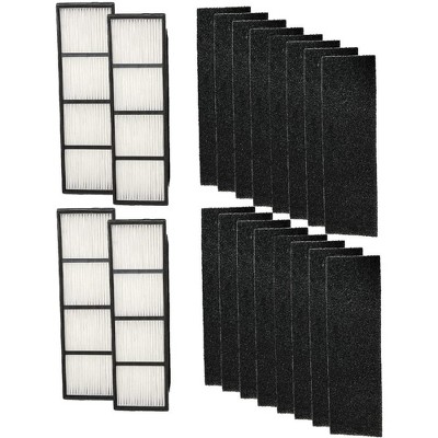 Nispira True HEPA + Activated Carbon Replacement Filters Compatible with Air Purifier Finn Part RFT9908. 4 Sets