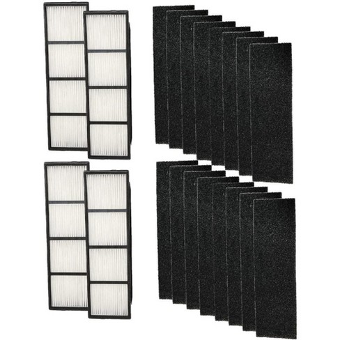 Nispira True HEPA + Activated Carbon Replacement Filters Compatible with Air Purifier Finn Part RFT9908. 4 Sets - image 1 of 4