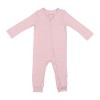 Larkspur Baby Zip Romper in Rose - 2 of 3