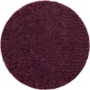 Unique Loom Solid Shag Solid Indoor Woven Area Rug - 2 of 4