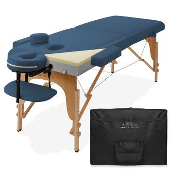 Saloniture Professional Portable  Memory Foam Massage Table