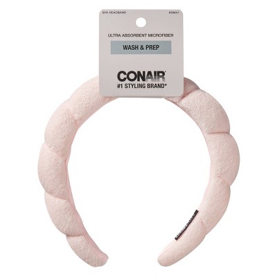 Conair Spa Bubble Polyester Headband - Pink