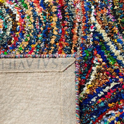 Nantucket Multi-Color Hand-Tufted Cotton 6' x 9' Area Rug