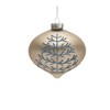 Champagne Glittered Ball Ornament (Set of 6) - 4 of 4