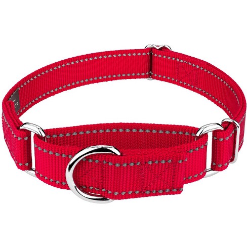 Country Brook Petz® 3/8 Inch Red Martingale Heavyduty Nylon Dog Collar,  Extra Small : Target