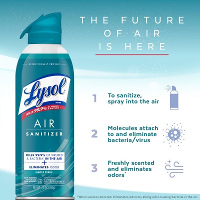 Lysol Neutra Air Sanitizing Spray Air Freshener - Thumbnail 3