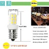 Runesay C7 E12 LED Bulbs Salt Lamp Light Bulb Replacement for 15W Himalayan Salt Lamps, Night Light Bulbs, Chandeliers, 6000K 2Pack - 2 of 4