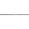 Black Bow Jewelry 1.8mm, 14k White Gold, Flat Wheat Chain Bracelet, 7 Inch - 2 of 4