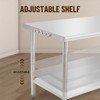 60X24x35 Inch Stainless Steel Work Table with Double Shelf, Heavy Duty Prep Station for Kitchen Restaurant or Garage Storage - 4 of 4