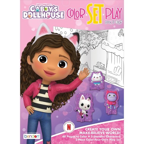 Gabby's Dollhouse Coloring Activity Set