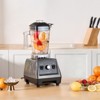 VEVOR Blender for Smoothies, 61 oz 1400W, Professional Blender with Powerful Motor, Multi-Functional Food Processing Blender, Dark Grey - 2 of 4