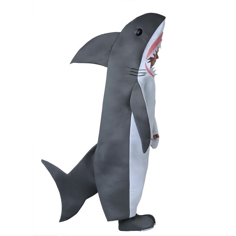 HalloweenCostumes.com Great White Shark Childrens Costume, 2 of 3