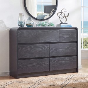 black and purple dresser EnHomee 55