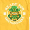 Men's - Garfield - Ready For Shenanigans Patrick's Day Short Sleeve Graphic T-Shirt - 2 of 4