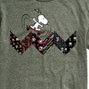 Men's - Peanuts - Snoopy Skating Pattern Short Sleeve Graphic T-Shirt - 2 of 4