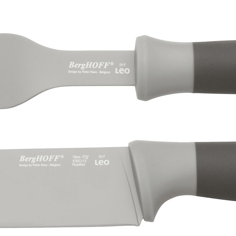 BergHOFF Leo 2Pc Carving Set, Stainless Steel, Colored, Gray, 2 of 5