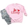 Simply Sage Market Women's Graphic Sweatshirt Je T'aime - 3 of 4