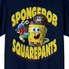 The SpongeBob Movie: Search For SquarePants (2025) SpongeBob and Gary as Pirates Men’s Navy Blue Short Sleeve Tee - 2 of 4