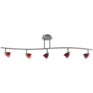 Cal Lighting SL-954-5-BSBRED Contemporary Modern Five Pendant Lighting Accessories, Silver - 1 of 1