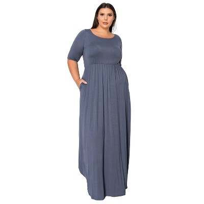 L I V D Women's Eva Pocket Maxi Dress