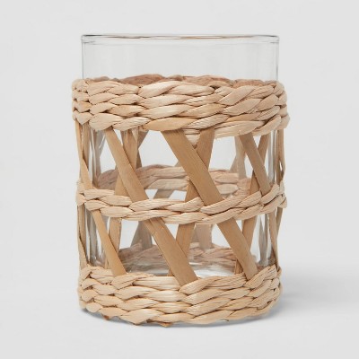 Light Weave Wastebasket Natural - Threshold™ : Target