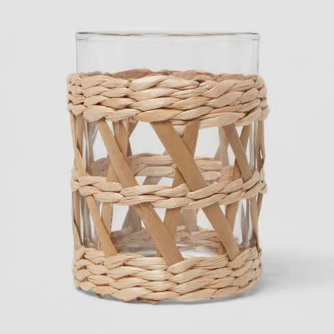 Woven And Glass Toothbrush Holder - Threshold™ : Target