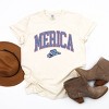 Simply Sage Market Merica Cowboy Hat Garment Dyed Tee - 3 of 4