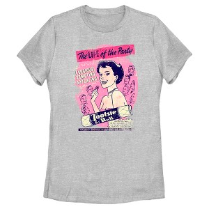 Women's Tootsie Roll Vintage Life of the Party Ad T-Shirt - 1 of 4