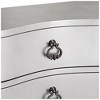 Coast to Coast City Lights 34" Wide 3-Drawer Champagne Silver Leaf Chest - 3 of 4